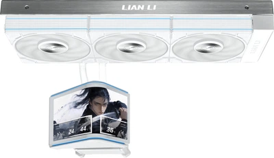 Система водяного охлаждения Lian Li Hydroshift II OLED Curved 360 P28 White (G89.GHS2OLDC36PW.00)