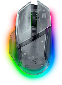 Mysz Razer Basilisk V3 Pro 35K RGB Wireless/Bluetooth/USB Phantom White (RZ01-05240400-R3G1)