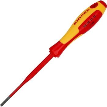 Отвертка для винтов Knipex со шлицевой головкой (тонкая) (98 20 35 SL)