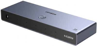 Коммутатор HDMI UGREEN 2.1 5-входовой 8K 60Hz