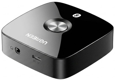 Bluetooth-аудиоприемник UGREEN CM105 Bluetooth 5.1 aptX-HD 3.5 мм AUX Black