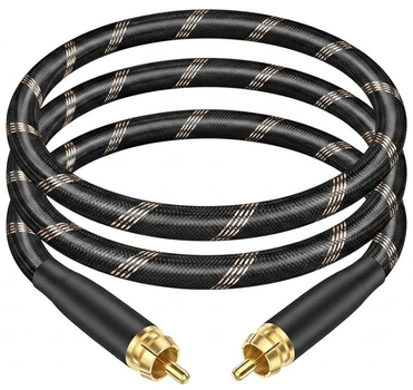 Аудиокабель SKW BG-01 RCA коаксиальный SPDIF 3 м Black
