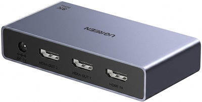 Разветвитель UGREEN CM694 HDMI 8K/60Hz 1x2 Gray