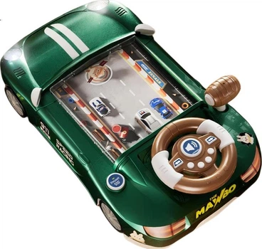 Игровой автомат Mabaozibao Racing Simulation Obstacle Avoidance Adventure Game, детская игрушка для детей 3-6 лет, подарок на день рождения для малышей, руль.