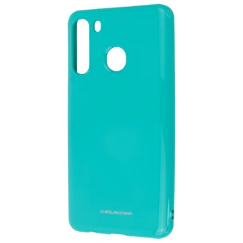 Защитный чехол Molan Cano Pearl Jelly Series Case для Samsung A21 мятный