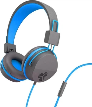 Наушники с микрофоном JLAB JBuddies Studio Blue (IEUHJKSTUDIORGRYBLU6)
