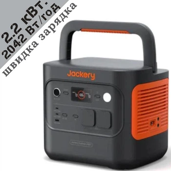 Зарядна станція Jackery EXPLORER 2000V2 EU / 2200 Вт / 2042 Вт⋅год / LiFePO4