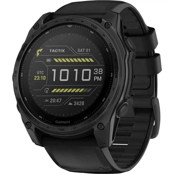 Смарт-годинник Garmin tactix 8 - 51 mm Solar Elite Includes Applied Ballistics Elite Solver (010-03407-10/11) [129743