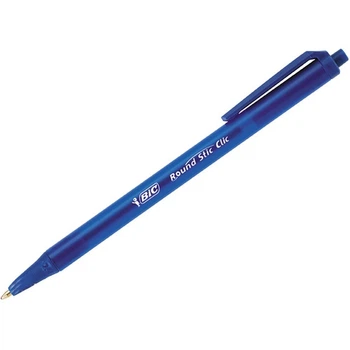 Ручка шариковая BIC Round Stic Clic синяя 1 шт (3086123380417)