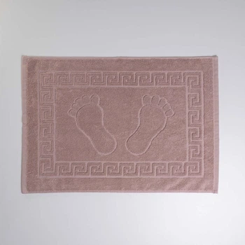 Махровое полотенце для ног GM Textile 50х70см 700г/м2 (Кремовый)