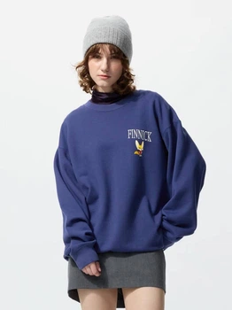 Свитшот женский Uniqlo 866818650 S Синий (1159864631)