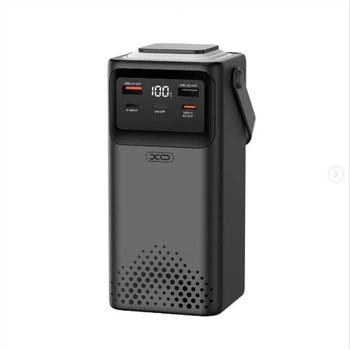 Універсальна мобільна батарея XO PR286 PD20W+QC22.5W Four Cables + Lighting 50000mAh Чорний