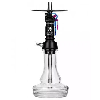 Кальян Amotion Bang Azure Hookah, 40 см — компактная модель с современной системой продувки