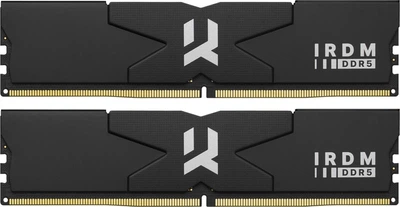 Оперативна пам'ять Goodram DDR5-6000 32768MB PC5-48000 (Kit of 2x16384) IRDM Black (IR-6000D564L30S/32GDC)