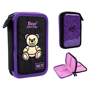 Пенал твердий Yes подвійний Bear Sweet Hugs HP-01 (533710)