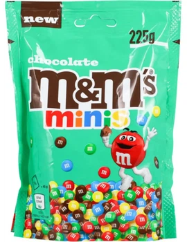 Драже M&M's minis chocolate 225 г