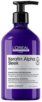 Шампунь L'Oréal Professionnel Paris Keratin Alpha Sleek 500 мл (3474637335731)