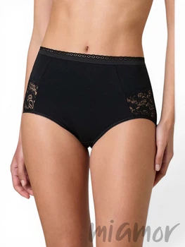 Трусики женские хлопковые большого размера JADEA 524 XL Черный