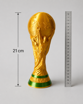 Кубок Чемпионата Мира по футболу 21 см 3D-печать