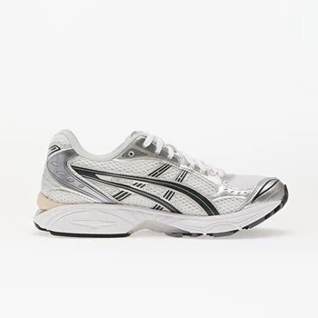 Женские кроссовки Асикс ASICS GEL-KAYANO 14 White Graphite Grey белые серебристые | Беговые кроссовки с амортизацией GEL размер 41.5