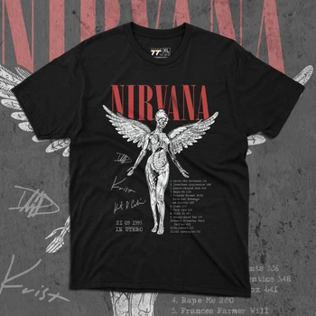 Футболка з принтом Nirvana - In Utero Розмір XL F0951-4