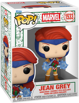 Фигурка Джин Грей с подарком — Funko Pop! MARVEL: HOLIDAY — JEAN GREY WITH PRESENT #1533