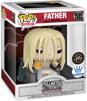 Фигурка Отец на Троне Делюкс — Funko Pop! DELUXE ANIMATION: FULLMETAL ALCHEMIST: BROTHERHOOD — FATHER ON THRONE #1585 (CHASE)