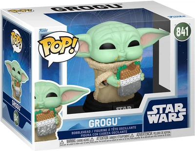 Фігурка Funko Pop THE MANDALORIAN — #841 Grogu with Sandwich, Ґроґу із сендвічем