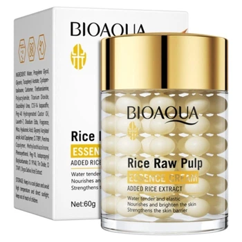 Увлажняющий крем для лица с экстрактом риса Bioaqua Rice Raw Pulp Essence Cream, 60 мл