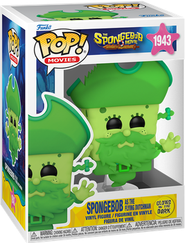 Фигурка Funko Pop [Glow in the Dark] NICKELODEON: SPONGEBOB — #1943 SpongeBob as the Flying Dutchman, Губка Боб в роли Летучего Голландца