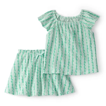 Комплект Carter's 2в1 футболка, юбка-шорты для девочки 105-112 см (2U572910_5T)