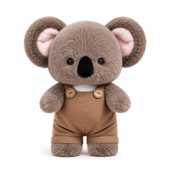 Мягкая плюшевая игрушка Jooki Overalls Коала Коричневый арт 1503 31 см