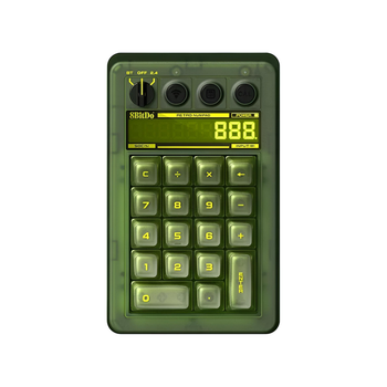 Механическая цифровая клавиатура 8BitDo Retro 18 с комбинированным подключением, дисплеем, калькулятором - Xbox Edition