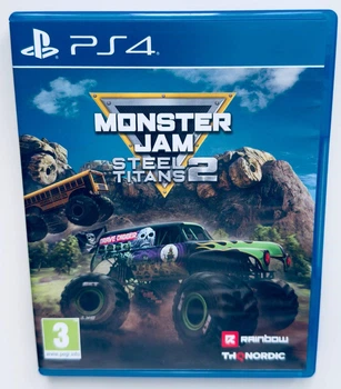 Диск для PlayStation 4 - Monster Jam Steel Titans 2, русские субтитры, Б/У