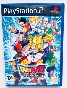 Диск для PlayStation 2 - Dragon Ball Z Budokai Tenkaichi 2, английская версия, Б/У