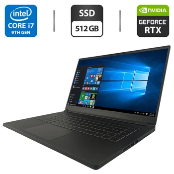 Игровой ноутбук Intel Whitebook QC7 / 15.6" (1920x1080) IPS / Intel Core i7-9750H (6 (12) ядер по 2.6 - 4.5 GHz) / 16 GB DDR4 / 512 GB SSD / nVidia GeForce RTX 2070, 8 GB GDDR6, 256-bit / WebCam б/у
