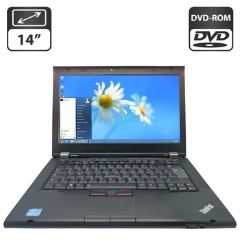 Ноутбук Lenovo ThinkPad T420 / 14" (1600x900) TN / Intel Core i5-2520M (2 (4) ядра по 2.5 - 3.2 GHz) / 8 GB DDR3 / 320 GB HDD / Intel HD Graphics 3000 / WebCam / DVD-ROM б/в