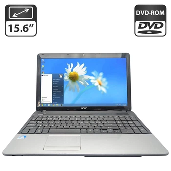 Ноутбук Б-класс Acer Aspire E1-531 / 15.6" (1366x768) TN / Intel Pentium B960 (2 ядра по 2.2 GHz) / 8 GB DDR3 / 500 GB HDD / Intel HD Graphics / WebCam / DVD-ROM / АКБ не держит б/у