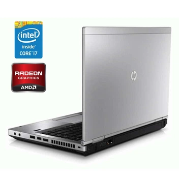 Ноутбук HP EliteBook 8560p / 15.6" (1600x900) TN / Intel Core i7-2620M (2 (4) ядра по 2.7 - 3.4 GHz) / 8 GB DDR3 / 500 GB HDD / AMD Radeon HD 6470M, 1 GB DDR3, 64-bit / DVD-ROM б/у
