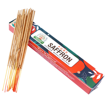 Ароматические палочки Шафран Pure Saffron 15г Namaste India 8906006492233