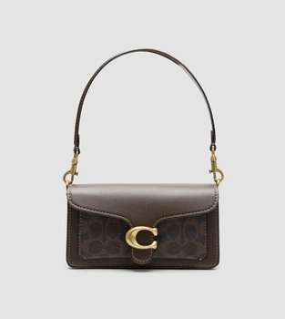 Сумочка Жіноча із золотою фурнітурою в стилі Coach Tabby Shoulder Bag 20
