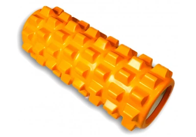 Массажный ролл 14х33см EasyFit Grid Roller PRO EF-2015-OR Оранжевый