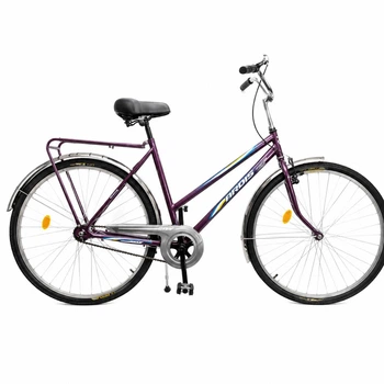 Велосипед УКРАИНА LUX 65CZ 28" бордовий