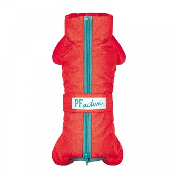 Комбинезон для собак Pet Fashion Cold красный на зиму из полиэстера размер XS