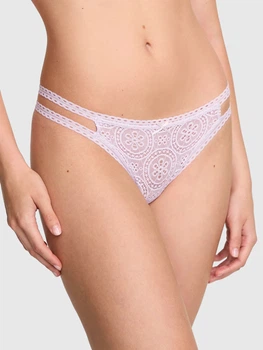 Трусики стрінги жіночі Victoria's Secret 619062884 XL Бузкові (1159864179)