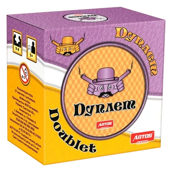 Настільна гра «Дуплет» (Доббл / Dobble) Artos Games.