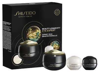 Набір кремів Shiseido Future Solution LX  Eye & Lip Regenerating Cream 17 мл + Крем для обличчя Future Solution LX 6 мл + Крем для обличчя Spf 30 S 6 мл (3423222147525)