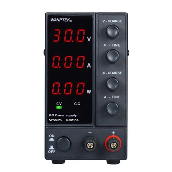 Лабораторний регульований блок живлення Wanptek NPS605W 60В 5А CC/CV
