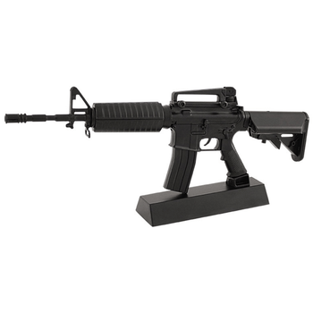 Металева Штурмова Гвинтівка AR-18 GoatGuns 1:3 Black Мініатюрна Деталізована Сувенірна Модель з Повним Розбиранням і Робочим Затвором на Подарунок