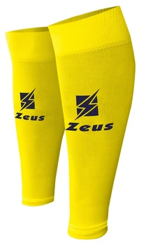 Гетры футбольные Zeus желтые для мужчин 40-46 гетры без носка для защиты голени